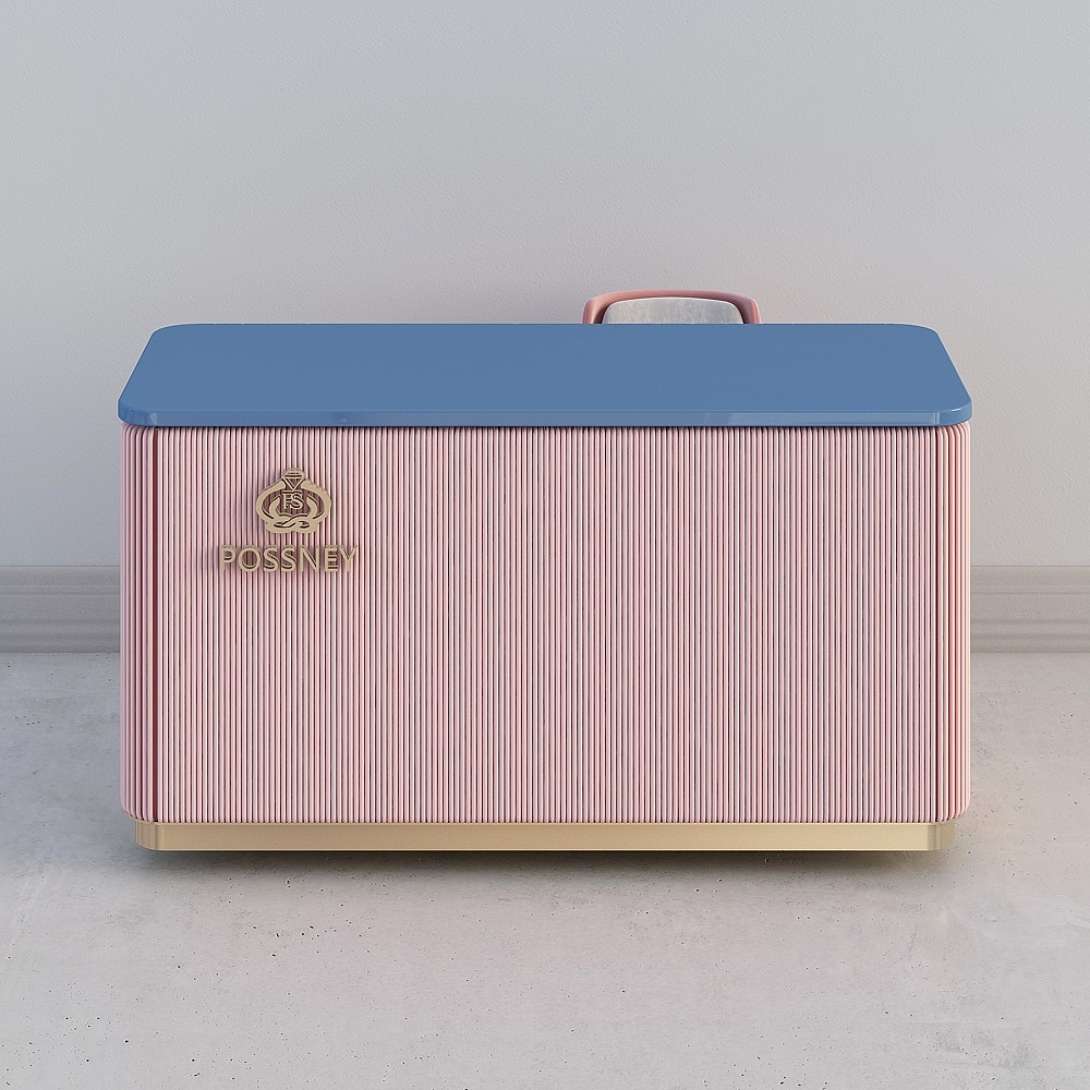 Nordic clothing store 2-table and chair combination