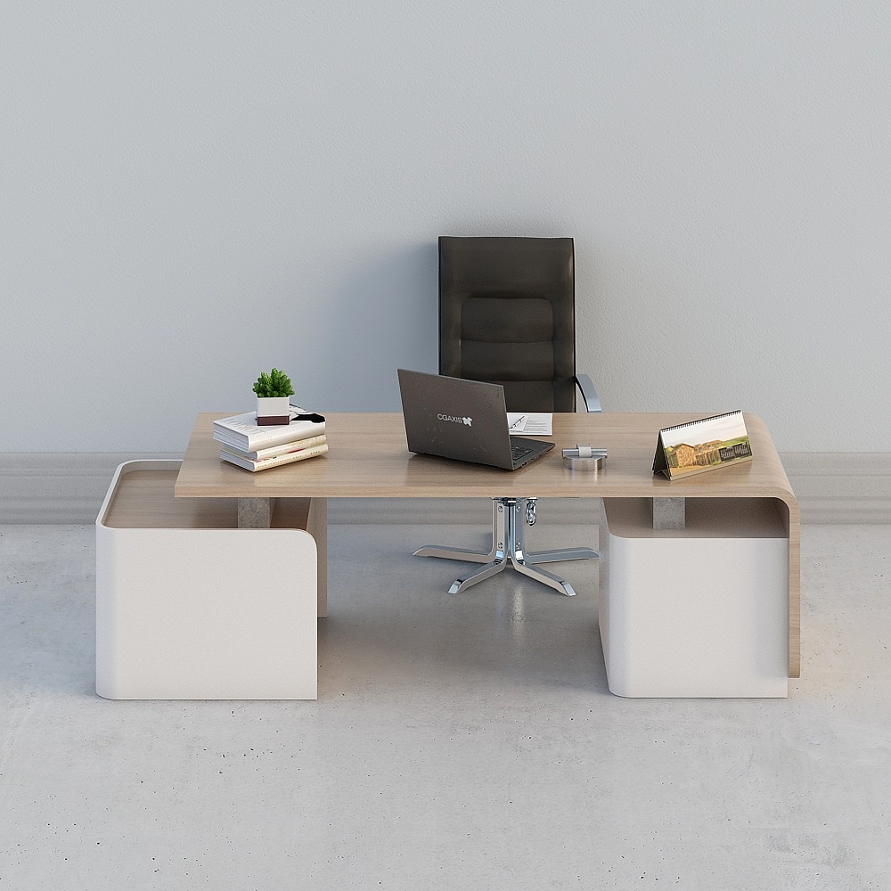 Modern general manager office-4-combination desk