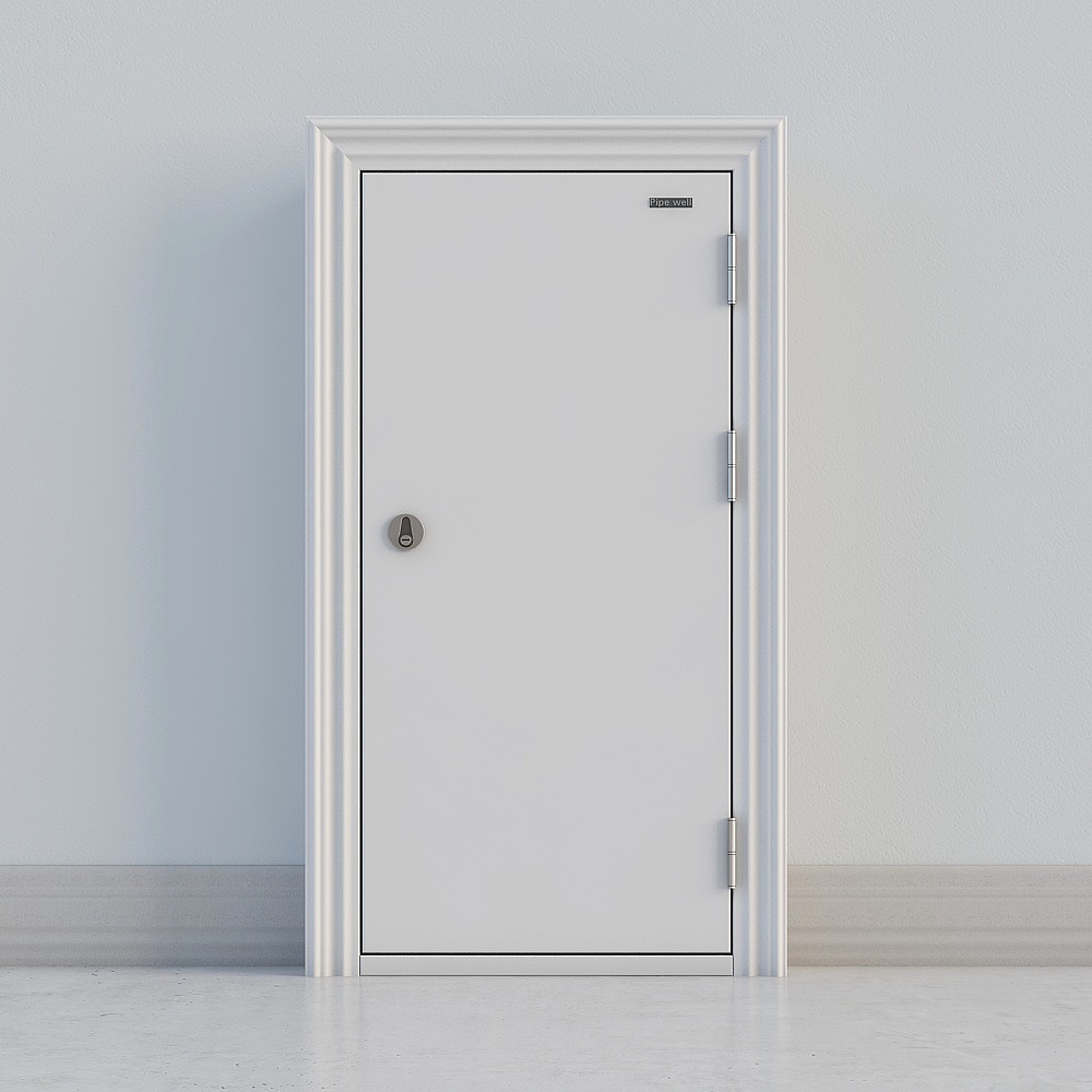 Urban Gate 3D model for Modern Spaces