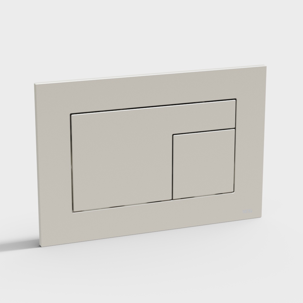 Serie TECE TECEvelvet - Pannello WC - Pannello TECEvelvet Beige