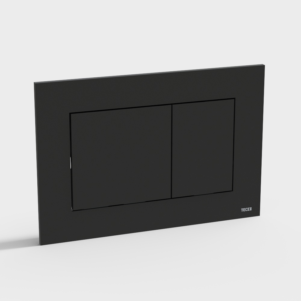 TECE-TECEnow Серия-Управляющая панель-TECEnow, easyfit, матовая черная панель