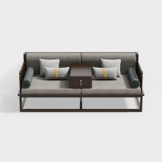 Urban Comfort Sofa 3D model