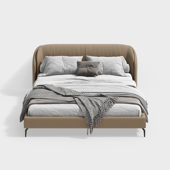 Urban Retreat Bed 3D model