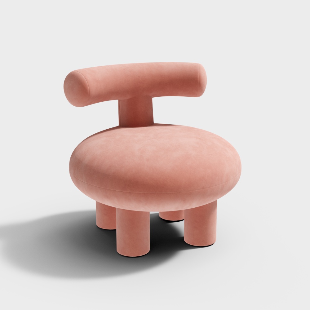 CC2221-2-Z1橙色凳子