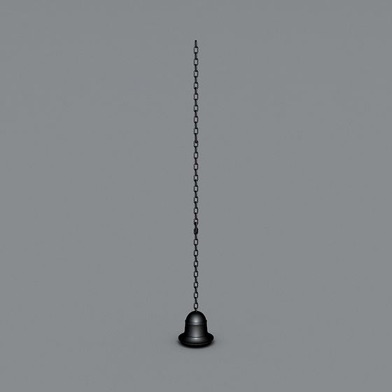 Detailed Chain Bell 3D Model