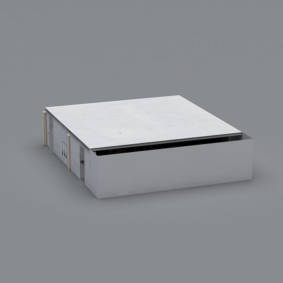 Urban Box Low-Polygon 3D model