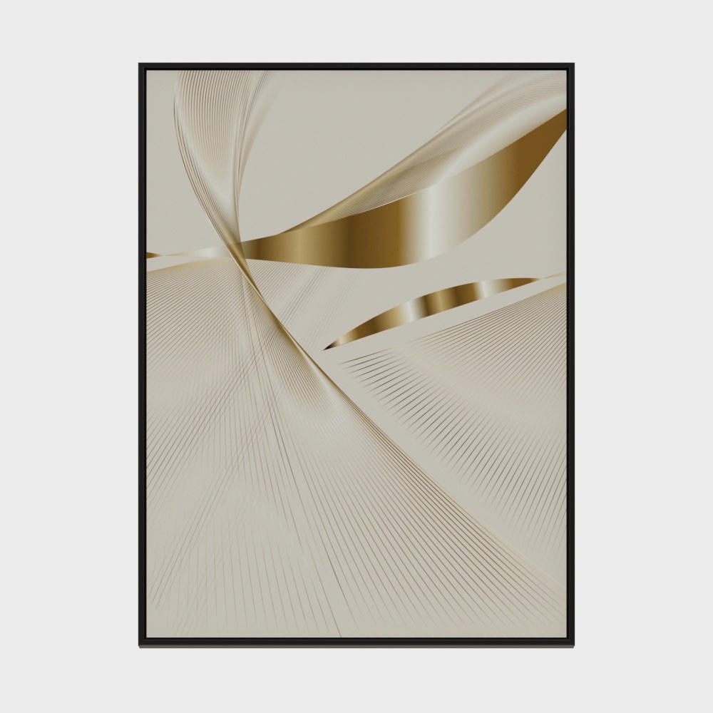 Dragon Craftsman Decoration - Nordic Simple Abstract Collection - Rectangular Decorative Painting - 267