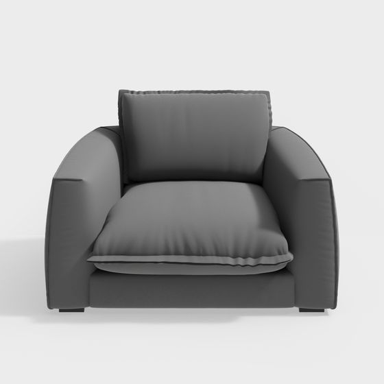 Urban Sofa 3D model - Modern Minimalist Design
