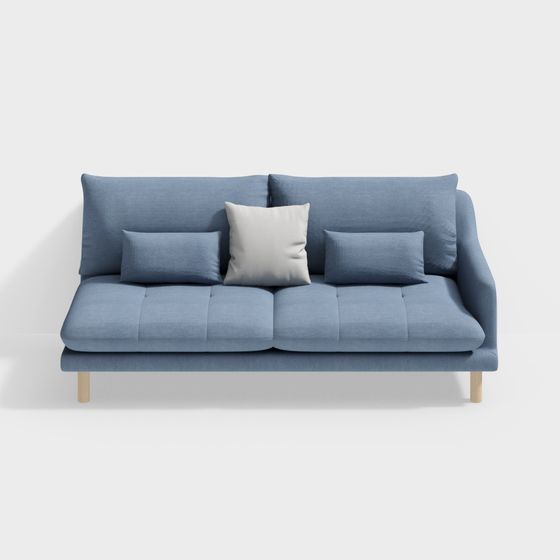Cozy Comfort 3D model Sofa