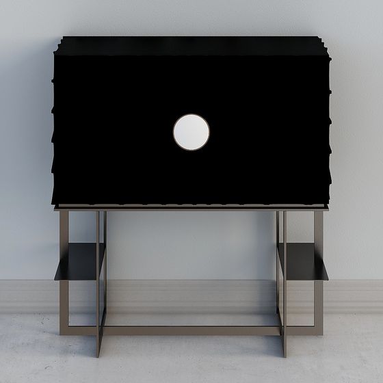 City Mirror Cabinet 3D model