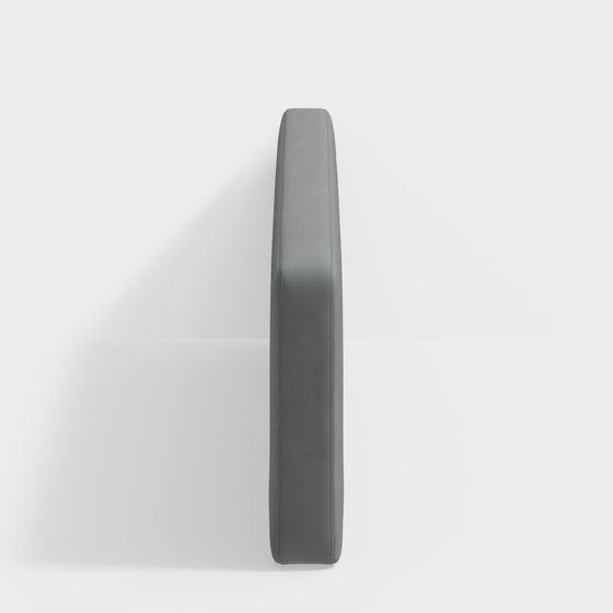 Minimalist Round Pillow 3D model