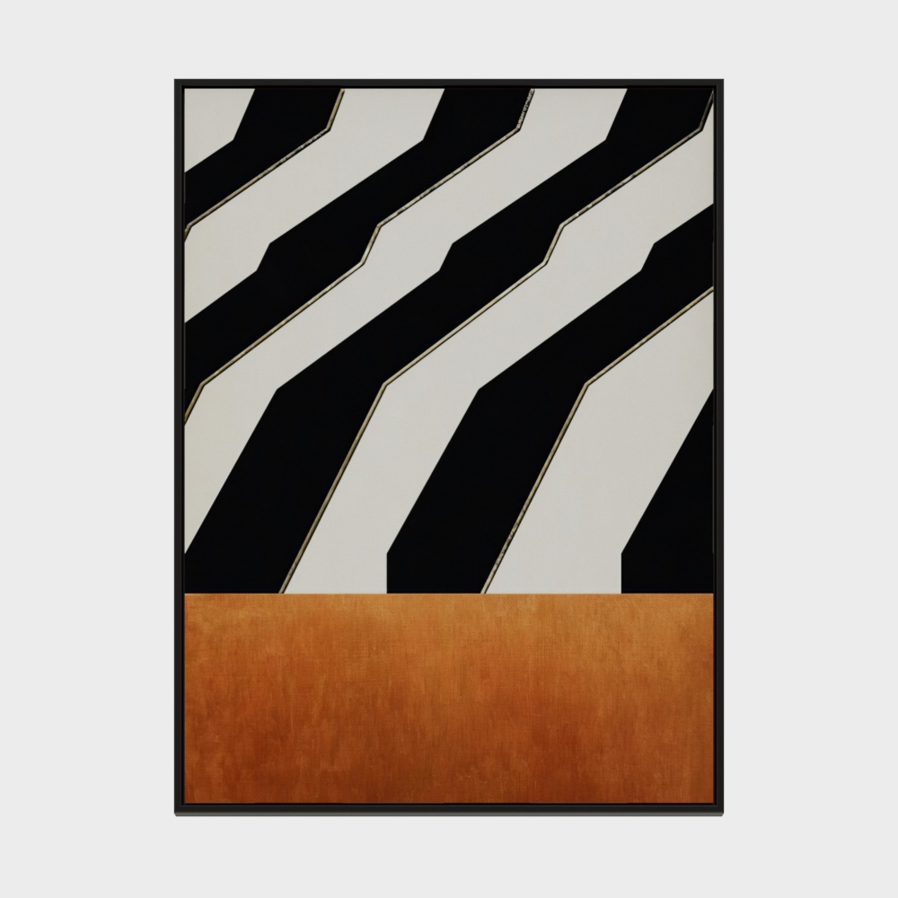 Dragon Craftsman Decoration - Nordic Simple Abstract Collection - Rectangular Decorative Painting - 273