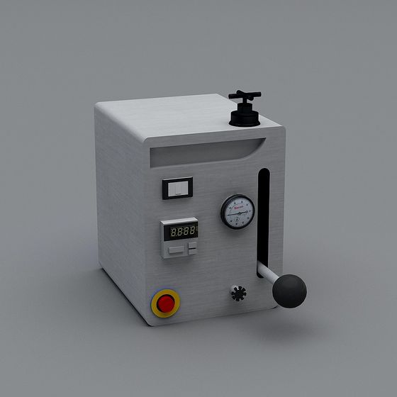 Industrial Control Panel 3D model