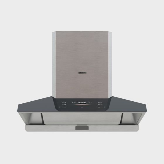 Sleek Modern Kitchen Hood 3D model
