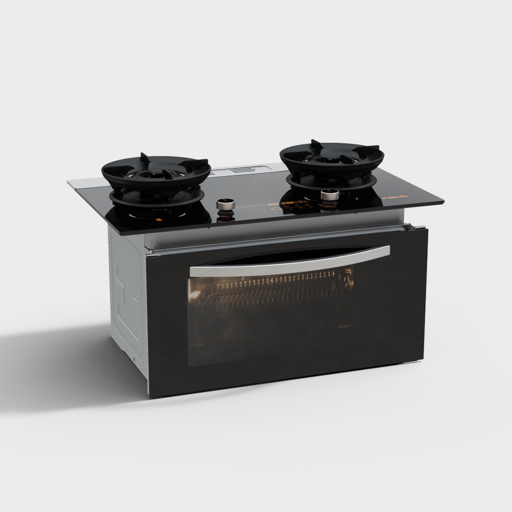 Stove steaming and grilling cooking machine-02-X2.i