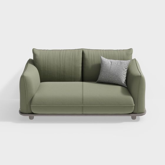 Urban Comfort Sofa 3D Model