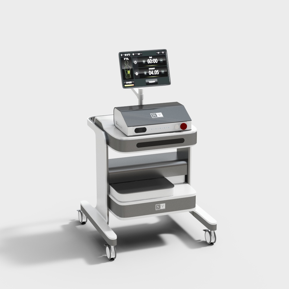 Smart Medical Trolley 3D model for Futuristic Healthcare