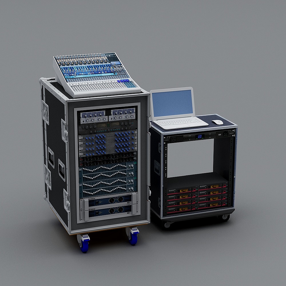 Mobile Audio Workstation 3D model for Digital Art