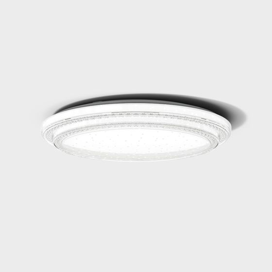 โคมไฟเพดานกลมหรูหราขนาด 36W 2700-6500K สำหรับห้องนอน