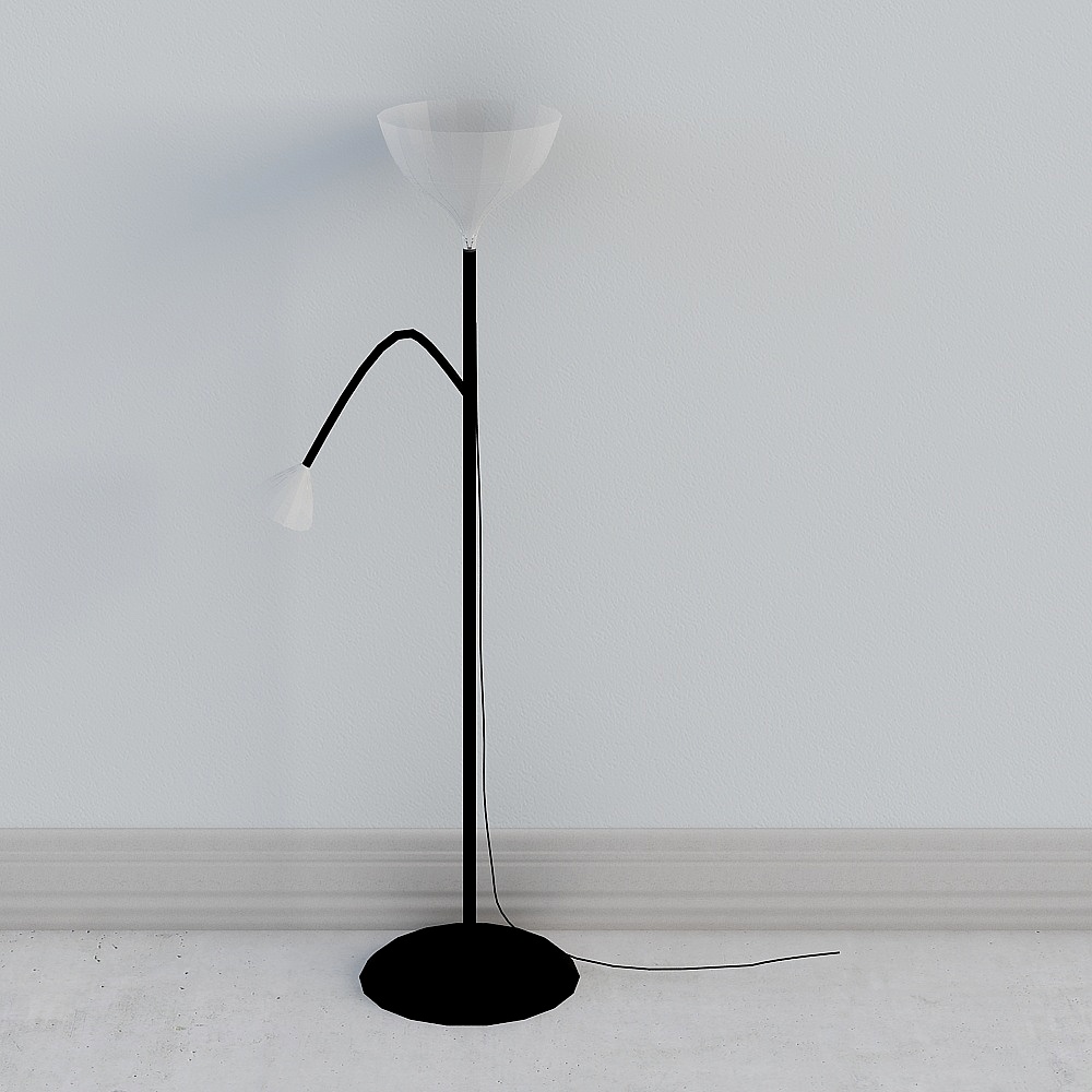 Elegant Floor Lamp 3D Model