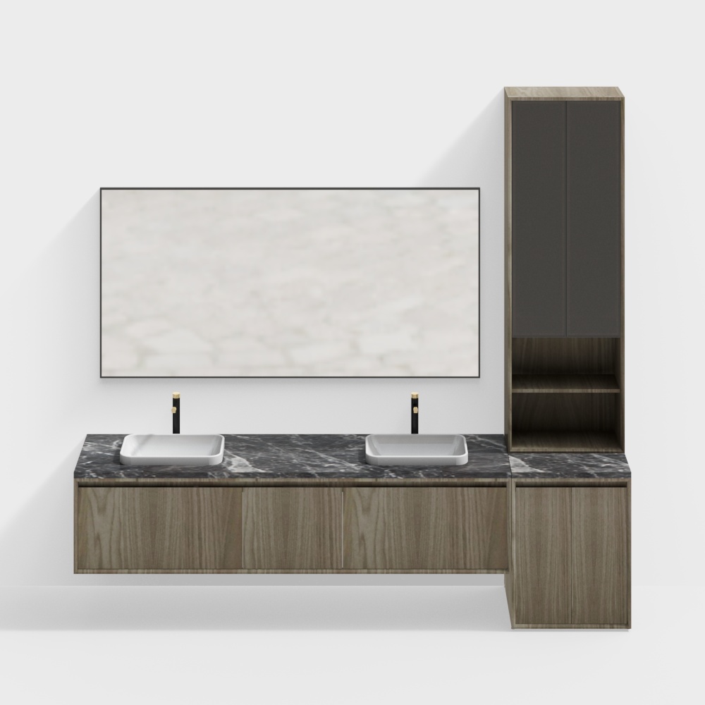 Bathroom Cabinet combined bathroom Cabinet