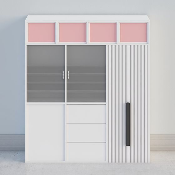 Urban Storage Cabinet 3D model