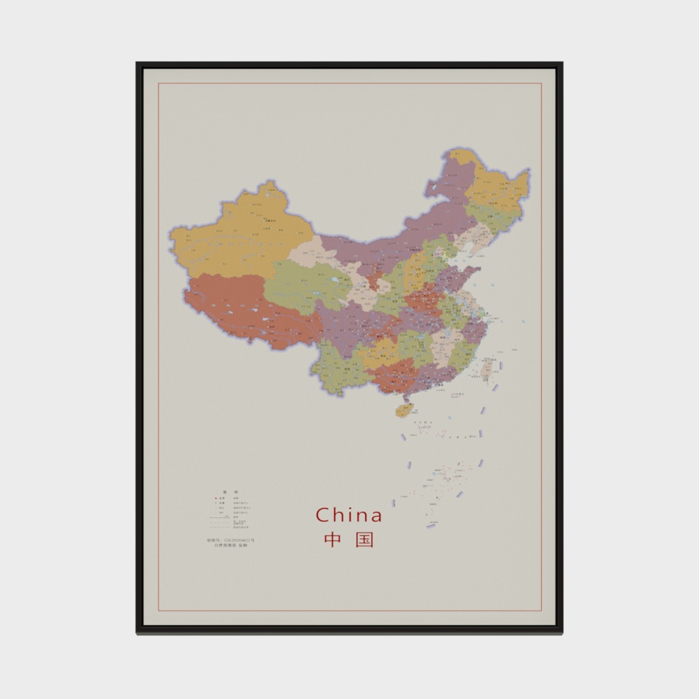 Dragon Craftsman Decoration - New Chinese Style Collection - Rectangular Decorative Painting - 305