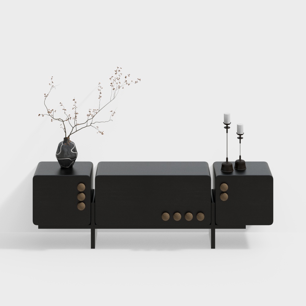 Wabi-sabi end view entrance platform