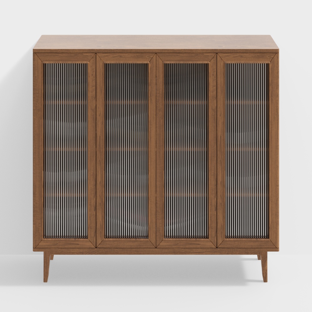 Tủ búp phê kiểu Bắc Âu