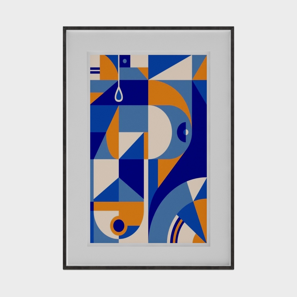 Modern hanging pictures