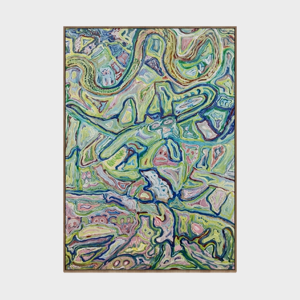 현대 걸이 사진