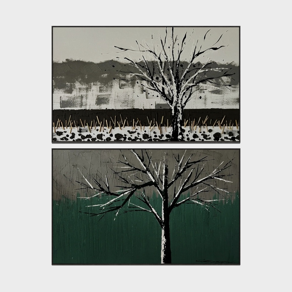 Modern hanging pictures