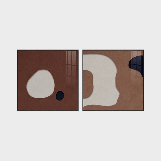 Abstract Mirror 3D model for Creative Projects