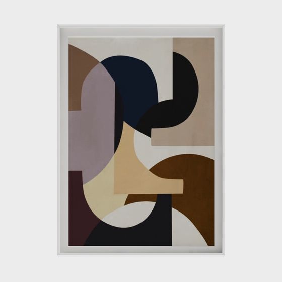 Peinture suspendue Wabi-sabi