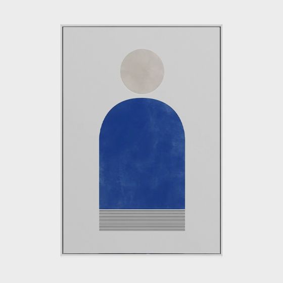 Abstract Geometric Human Figure 3D Model for Creative Projects