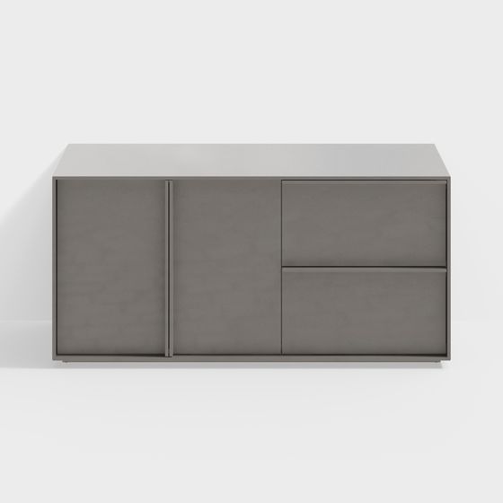 Urban Storage Cabinet 3D model for Modern Interiors
