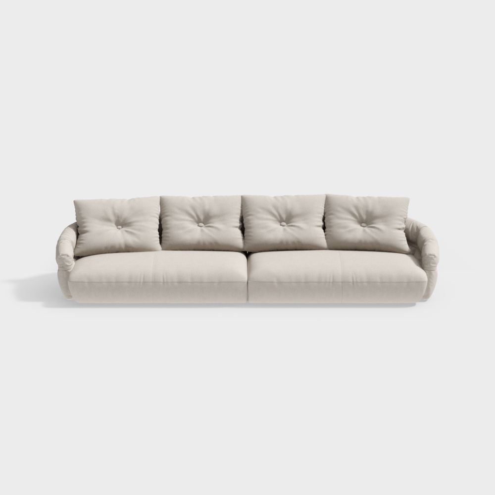 Cozy Comfort Sofa 3D model