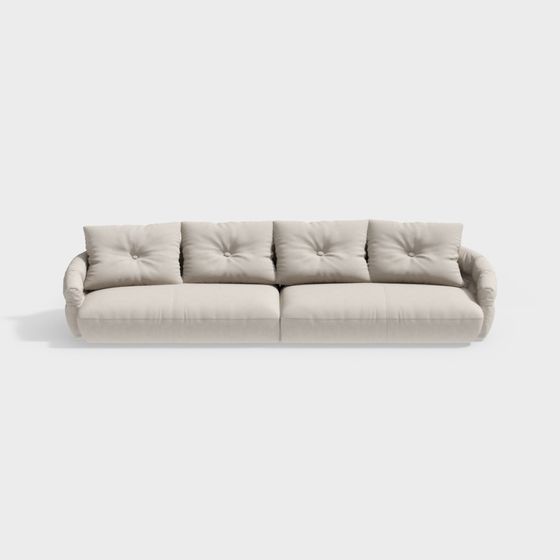 Cozy Comfort Sofa 3D model