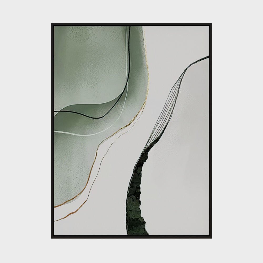 Dragon Craftsman Decoration - Nordic Modern Simple Abstract Collection - Rectangular Decorative Painting - 311