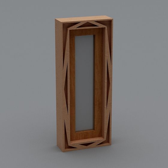 Futuristic Gate 3D model