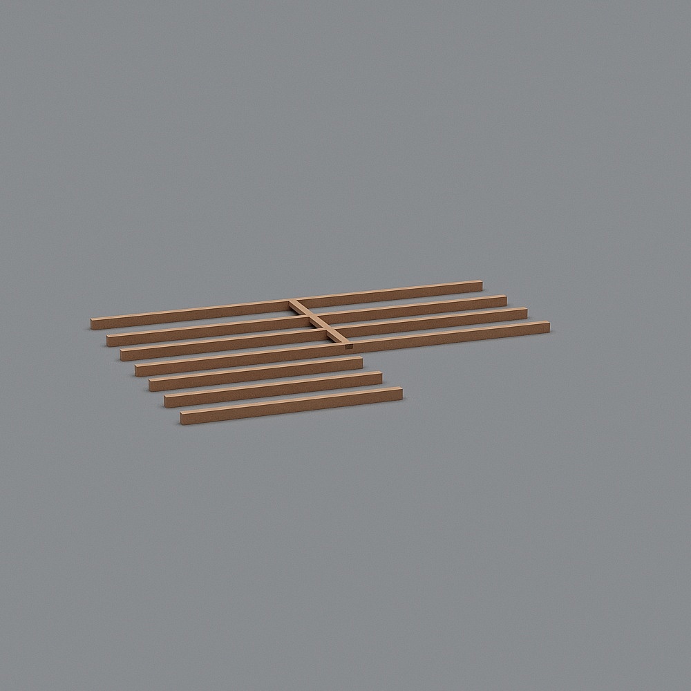 Wooden Frame 3D Model