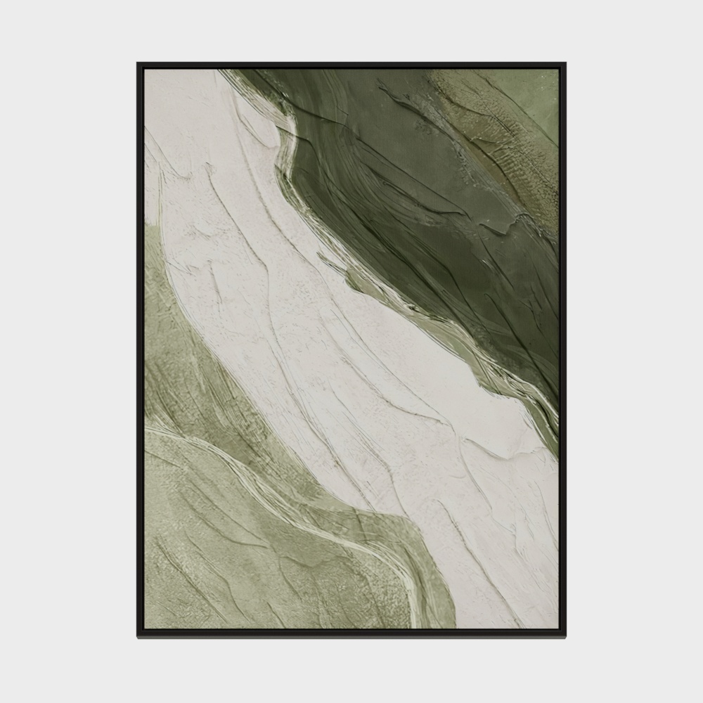 Joyas artesanales de dragón - Colección nórdica moderna y sencilla - Pintura decorativa rectangular - 319