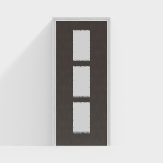 City Window 3D model for Modern Interiors