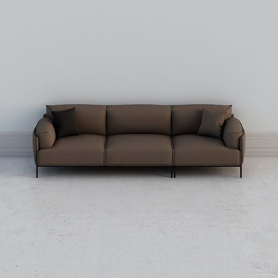 Urban Comfort 3D model Sofa in Modern Minimalist Design