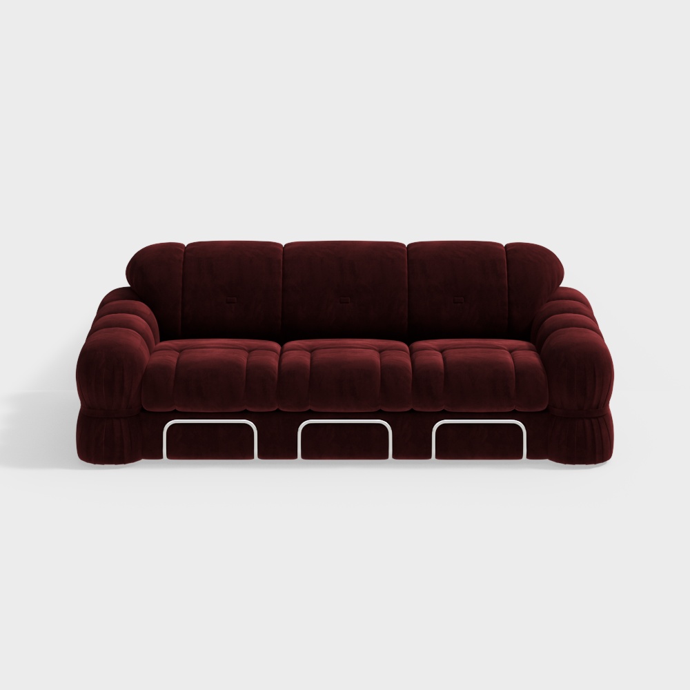 Sofa flannel ba chỗ ngồi Trench R-SF-073