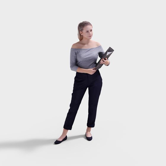 Urban Elegance Female 3D model