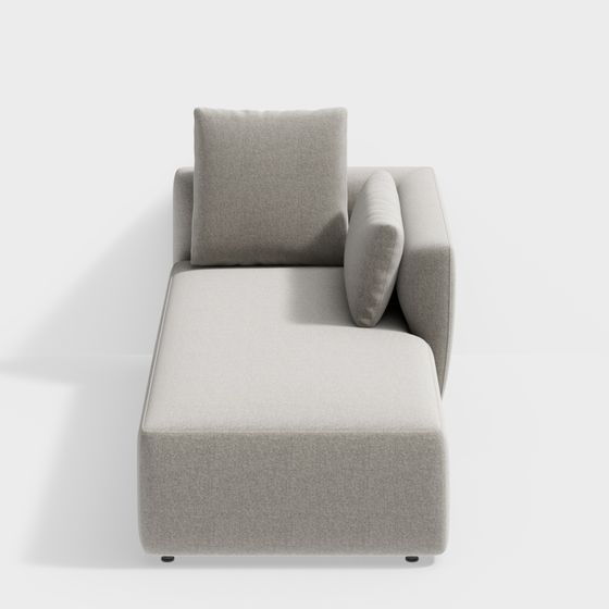 Urban Comfort Chaise 3D model