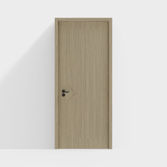 Minimalist Door 3D model