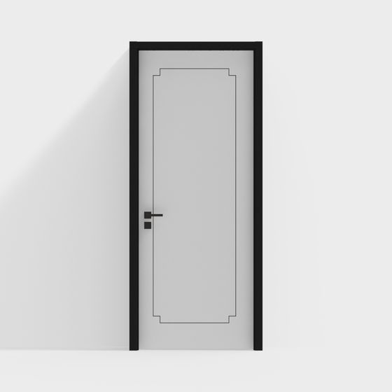 Minimalist Door 3D model