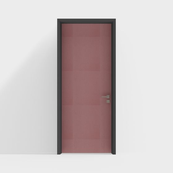 Stylish Minimalist Door 3D model